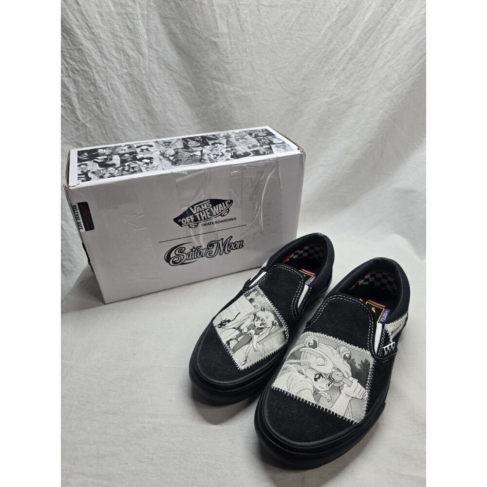 Vans Sailor Moon Pretty Guardian Slip-On Shoe Sneaker Size 8 Mens/9.5 Women's